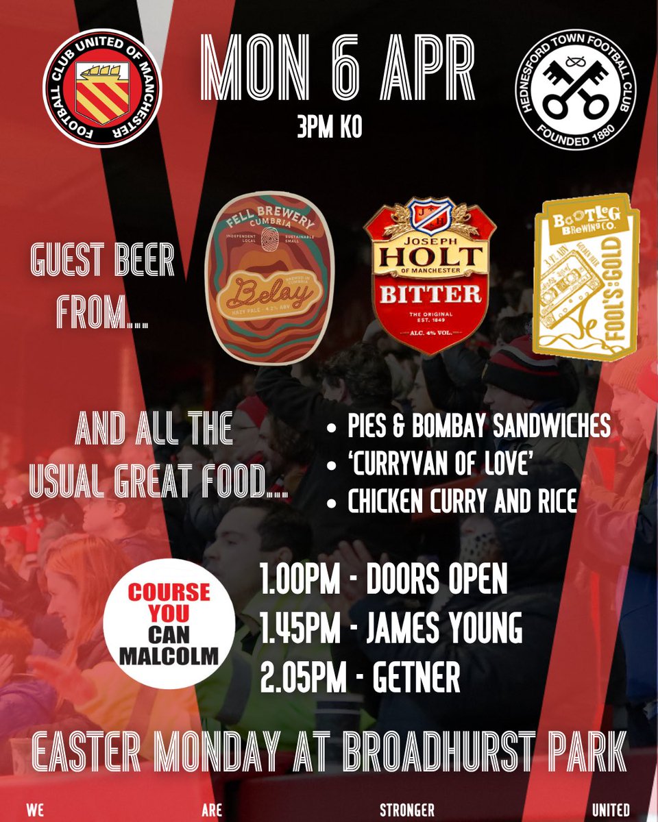 FC United of Manchester 🟥⬜⬛ tweet media