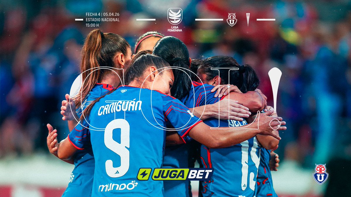 ⏱️ 20’ | ¡GOOOL, LAS LEONAS RUGEN EN EL NACIONAL!
Otra vez apareció Daniela Zamora, quien superó a la portera y marcó el segundo de la tarde!

#Udechile 2⃣-0️⃣ #UCatólica
#VamosLeonas 🔵🔴