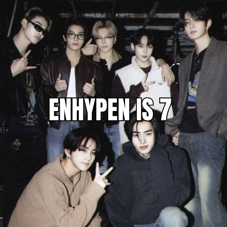 ENHYPEN IS 7 ִ ֶ֢࣪⋆ tweet media