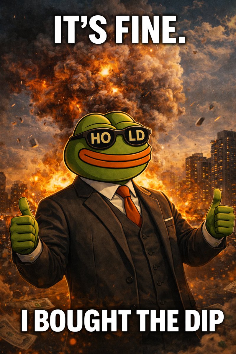 frog_meta8817's tweet photo. IT’S FINE. 🔥

They fear the dip.
We BUY the dip.

Tomorrow — everything changes.

⏰ 17:00 UTC

🐸 META FROG

#Next100x #Crypto https://t.co/eVYAsdpbVk