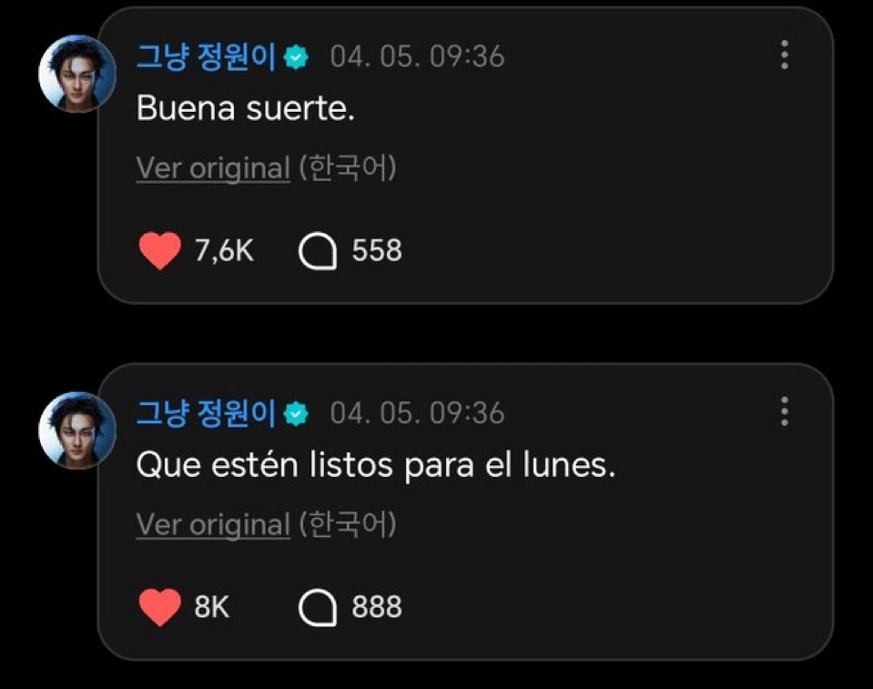 querido dios se que he sido una perra casi toda mi vida y fui cruel con lexi y mi famila y en verdad lo siento mucho pero por favor dios te ruego que SEAN BUENAS NOTICIAS

#BELIFT_Treat_ENHYPEN_Fairly
#KEEP_ENH7PEN_SAFE