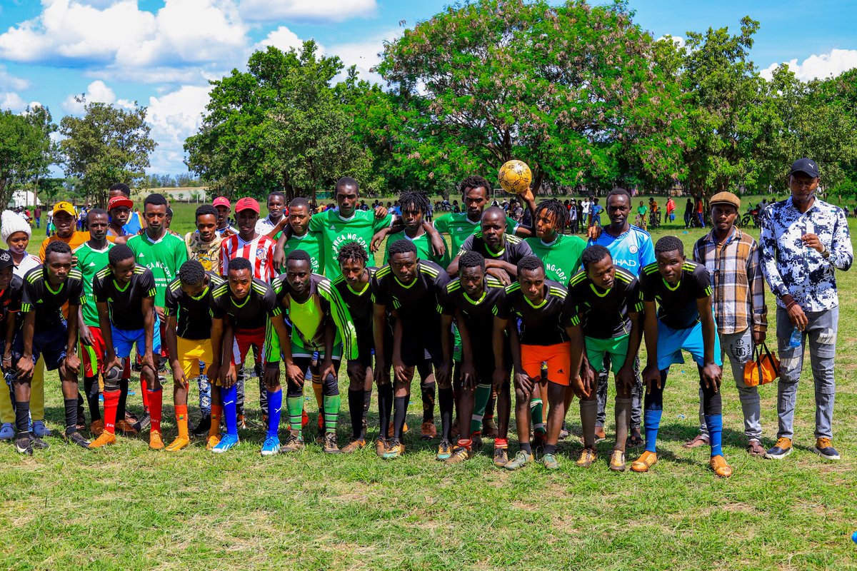 MaryMaingi_MP's tweet photo. Thrilling matches and great sportsmanship as teams battled for a spot in the next round at the constituency level.

Kagio 1–2 Kiandegwa
Rukanga 2–3 Matithini
Irrigation 6–5 Kirwara (pens)
Kiunga 2–0 Barcelona Mutithi (pens)

Congratulations to the winning teams advancing. https://t.co/BFyugbYSMb