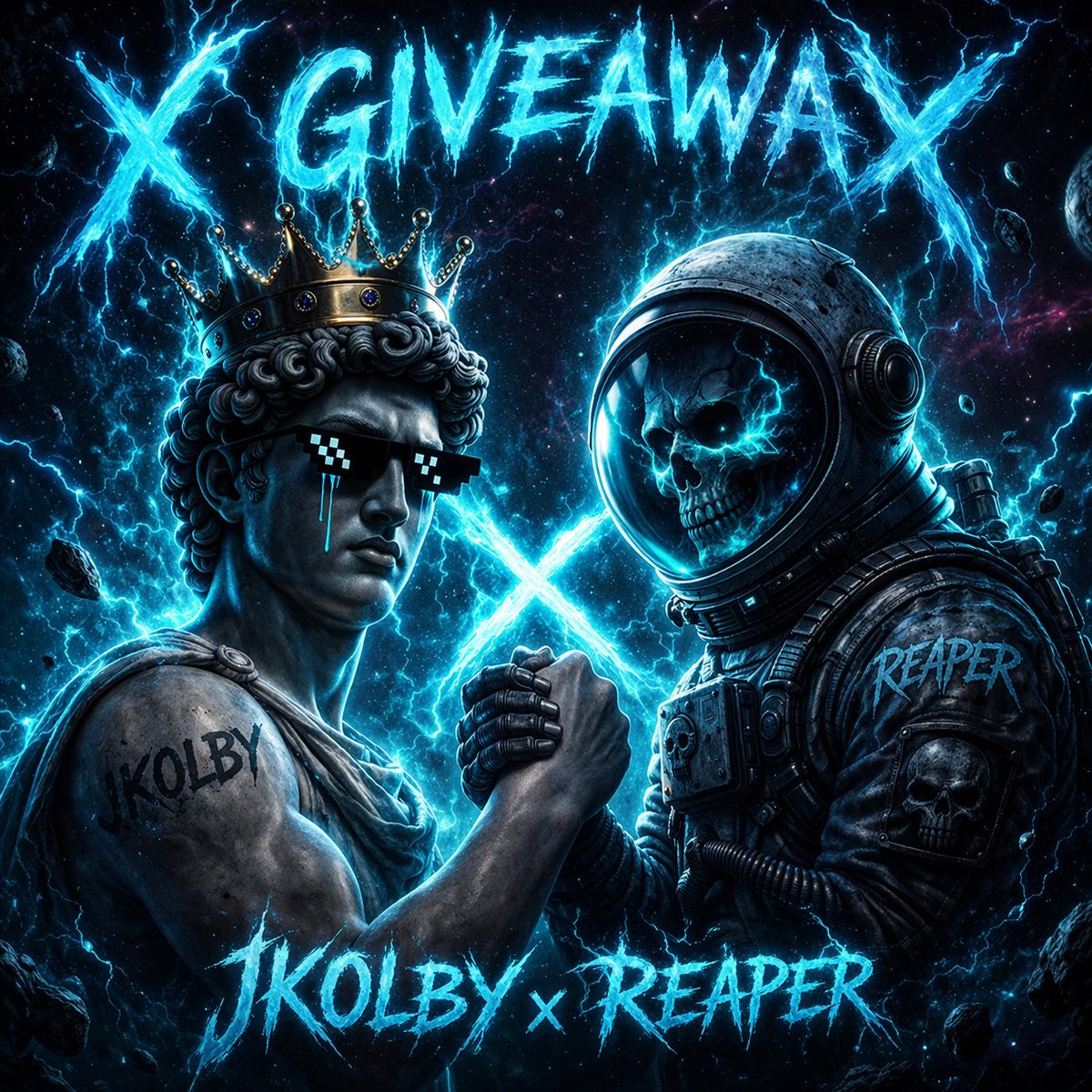 Doing a 1 SOL GIVEAWAY! 💸           

0.25 to 4 people who:      
• Follow <a href="/jKolby/">jKolby</a> &amp; <a href="/xIamTheReaper/">XxIamTheReaperxX</a> 
• Drop a LIKE &amp; RT      
• Tag 2 friends     
• Drop Solana wallets below           

Winners announced in 48 hours ⏳