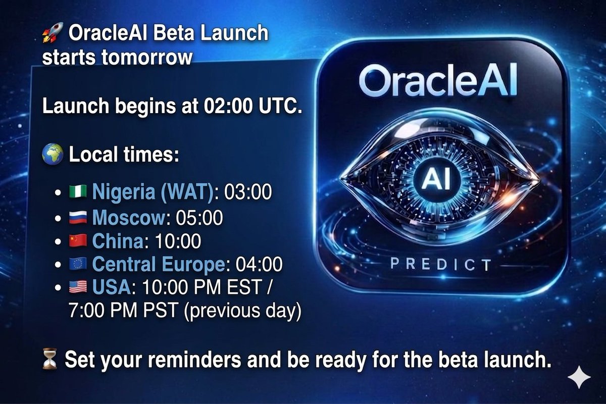 OracleAI Predict tweet media