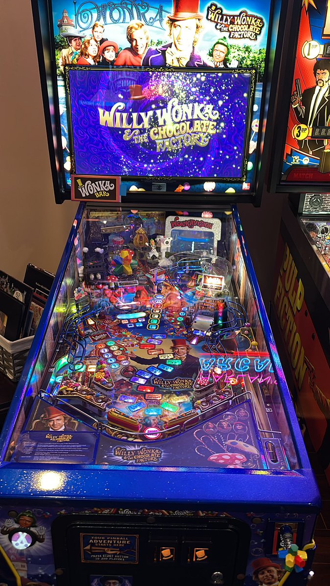ShopBInfantis's tweet photo. I just scored 2,204,790 on Willy Wonka &amp; The Chocolate Factory #pinball machine by @JJPinball 00778-1 via @wonkapinball 😂😂😂 https://t.co/xtHM2sH3Vr