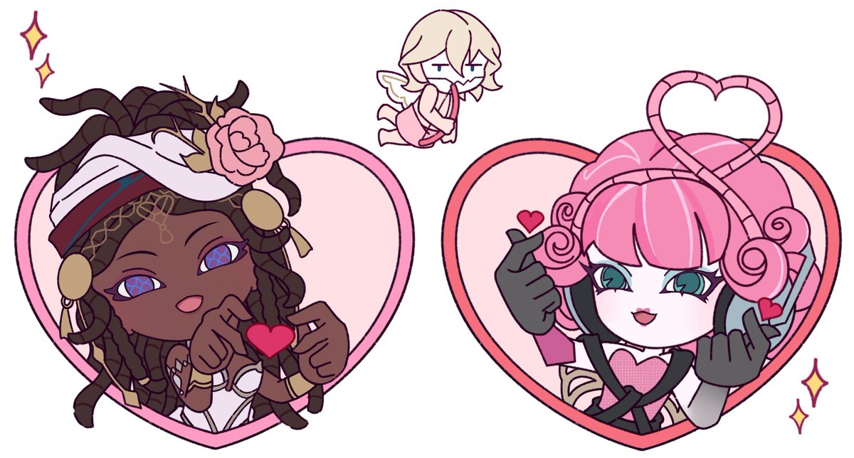 Patricia and Cupid...and ithaqua..
