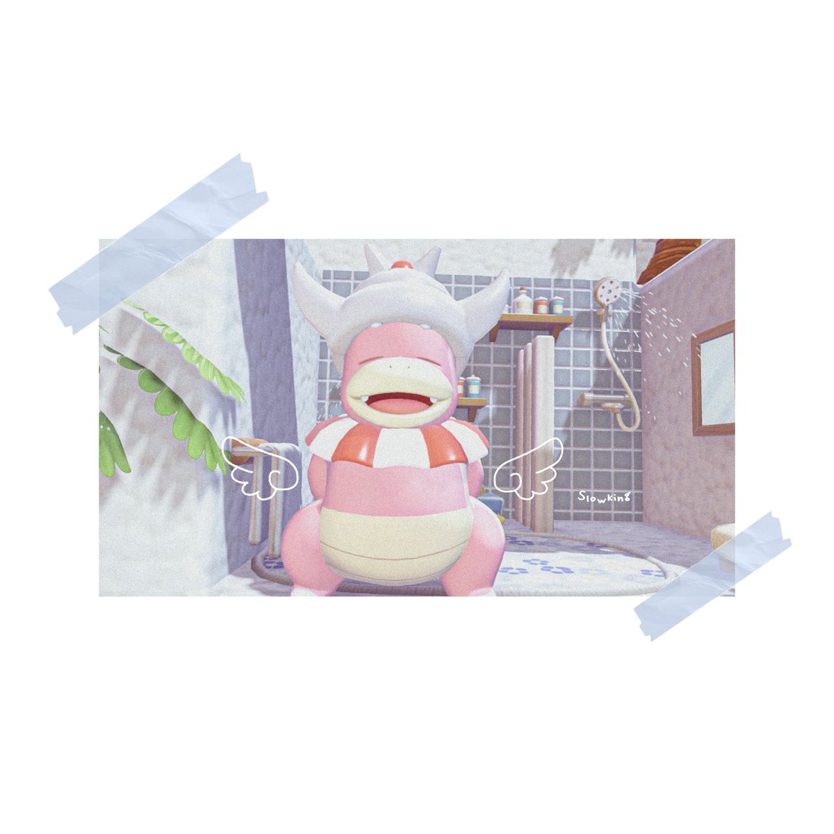 ____tottoco's tweet photo. ⠀
       おじいちゃん ヤドキング 👴🏻

    #ぽこあポケモン  #pokopia https://t.co/fCNlD3EN4Q