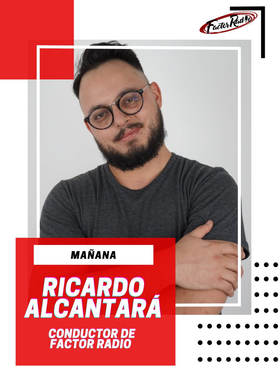 FactorRadioPue's tweet photo. En Factor RADIO arrancamos una nueva etapa de trabajo para seguir armando la remambaramba, por ello damos la bienvenida a nuestro nuevo conductor Ricardo Alcántara, quien se suma a este gran equipo para decir Las Cosas Como Son

#FactorRadio #NoticiasPuebla #Noticias #LasCosasComoSon