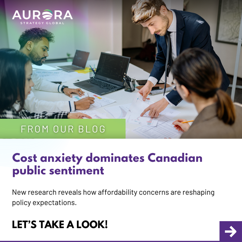 Aurora_Strategy's tweet image. Canadians' anxiety about the cost of living is reaching critical levels, fundamentally reshaping how the public views government priorities and business responsibilities. 

Read the full article: policyoptions.irpp.org/2026/02/cost-a…

#PublicAffairs #StakeholderEngagement #PolicyAnalysis