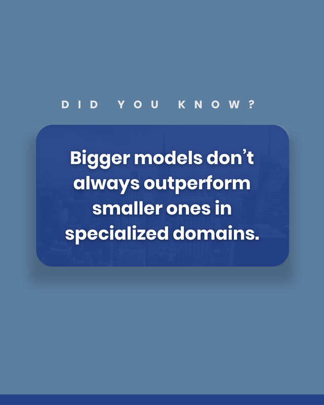 BAMmoneyInc's tweet photo. Did you know domain-constrained models frequently outperform large generalist systems on targeted tasks? 

Specialization and objective alignment often produce more stable results than parameter expansion. 

#AIResearch #ModelDesign #FinTech https://t.co/oM4puZ7RzT