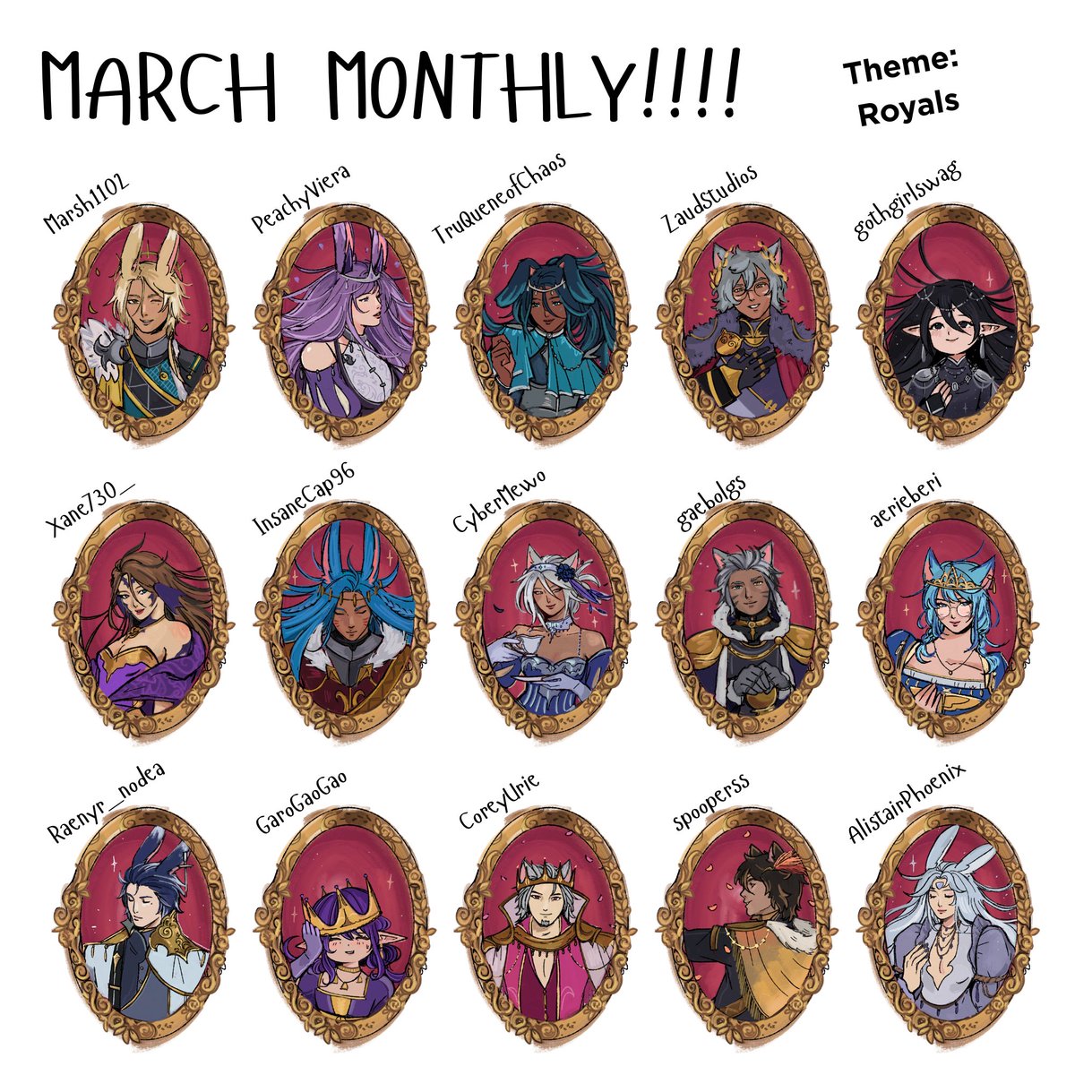 LolaLemonadeee's tweet photo. MARCH MONTHLIES ARE HEREEE
the theme was royals 👑💎

tysm for your support :DD i hope you guys like it!! https://t.co/627GIib7mB
