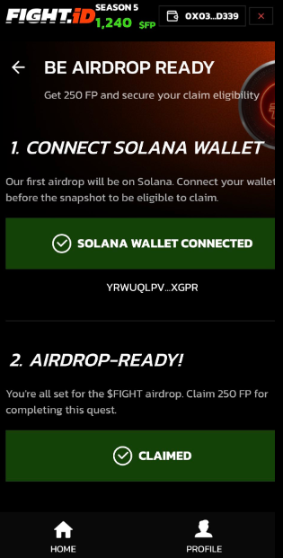 $FIGHT on radar

few clicks, no noise

airdrop.fightfoundations.xyz

#FIGHT