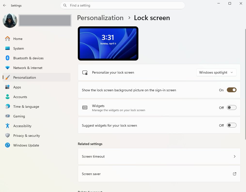 NoslenOller's tweet photo. Where are the amazing pictures that @Microsoft @WindowsSupport promised on my lockscreen? it has been a long time since this worked okay on my personal laptop, with Windows 11 Pro. Hopefully one day Microsoft and @pavandavuluri will hear our request to fix this once and for all. https://t.co/BAbpz9CkvZ