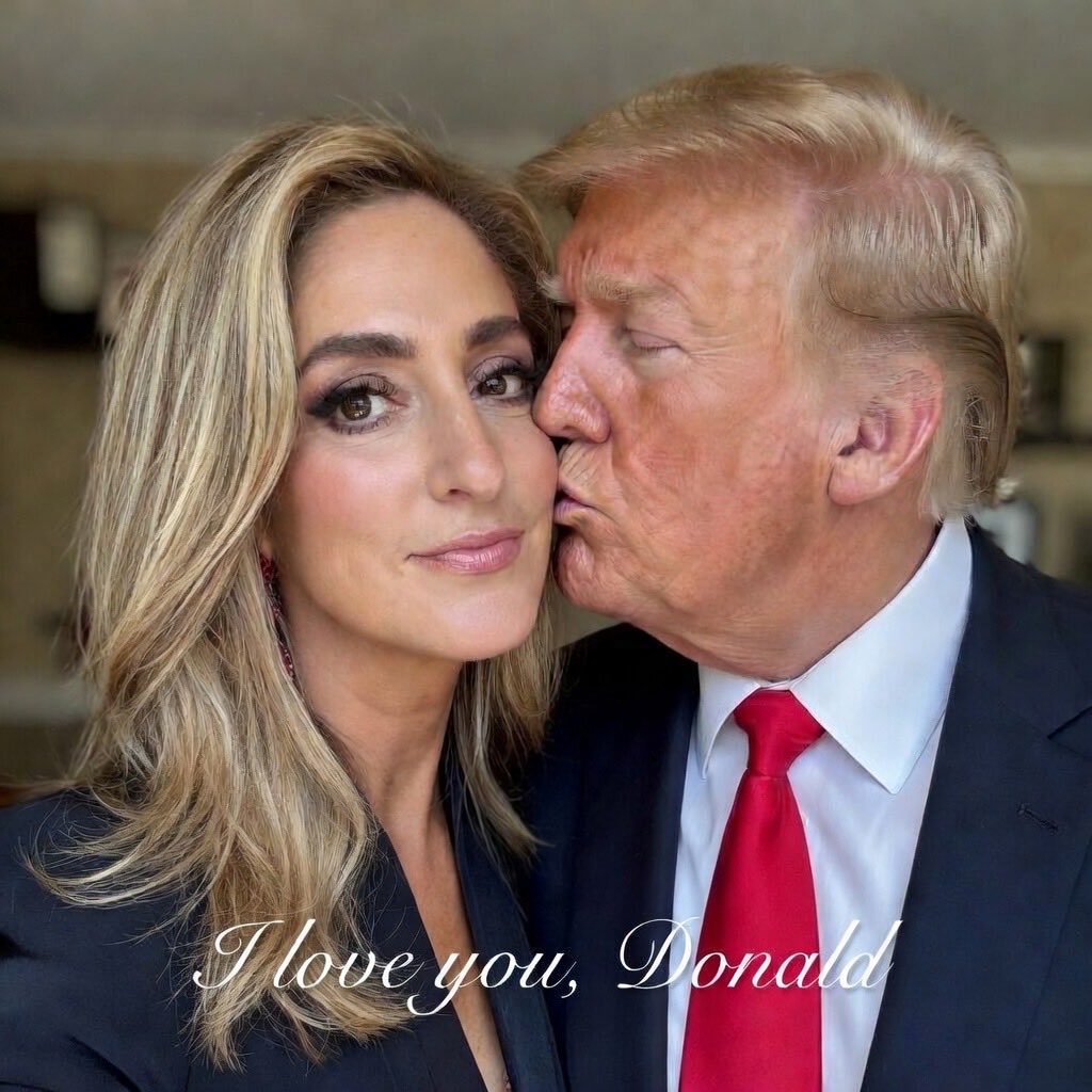 I somehow found this picture of JoJo. She’s looking very comfortable hanging out with Donald Trump.