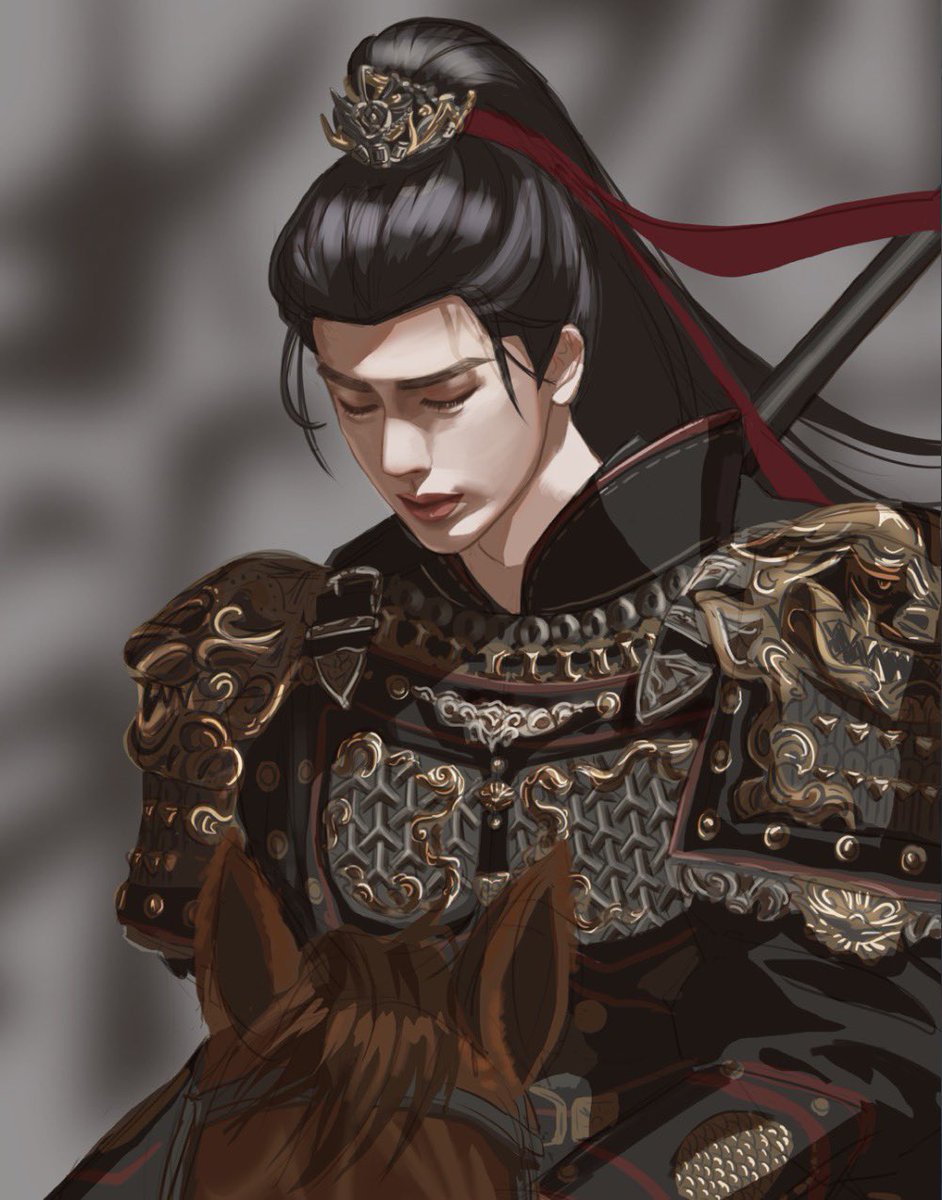 hndearme's tweet photo. dealing with my post-drama depression by drawing zhang linghe 🫠

#pursuitofjade #zhanglinghe https://t.co/BfQwdLmPZZ