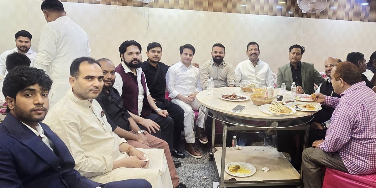 mdirshadahmad's tweet image. 05-04-2026, Attended the wedding ceremony of Fauzan "Sameer Sheikh’s” sister in #Okhla. It was a wonderful occasion with delicious food, warm hospitality, and a joyful atmosphere. Wishing the bride and groom a lifetime of happiness, prosperity, and togetherness.