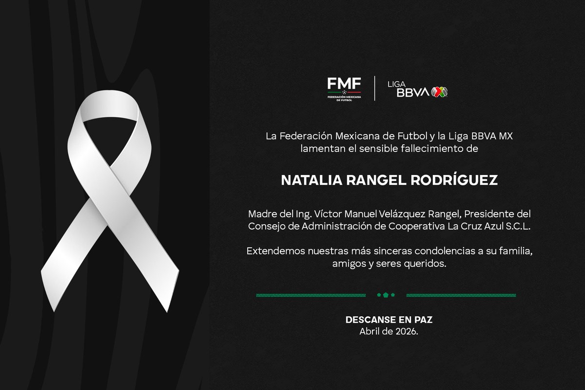 En paz descanse.🕊️