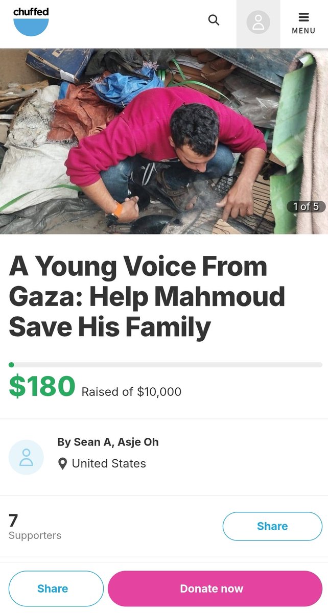 Please, our goal is $300 so we can pay the rent. 
chuffed.org/project/169022…