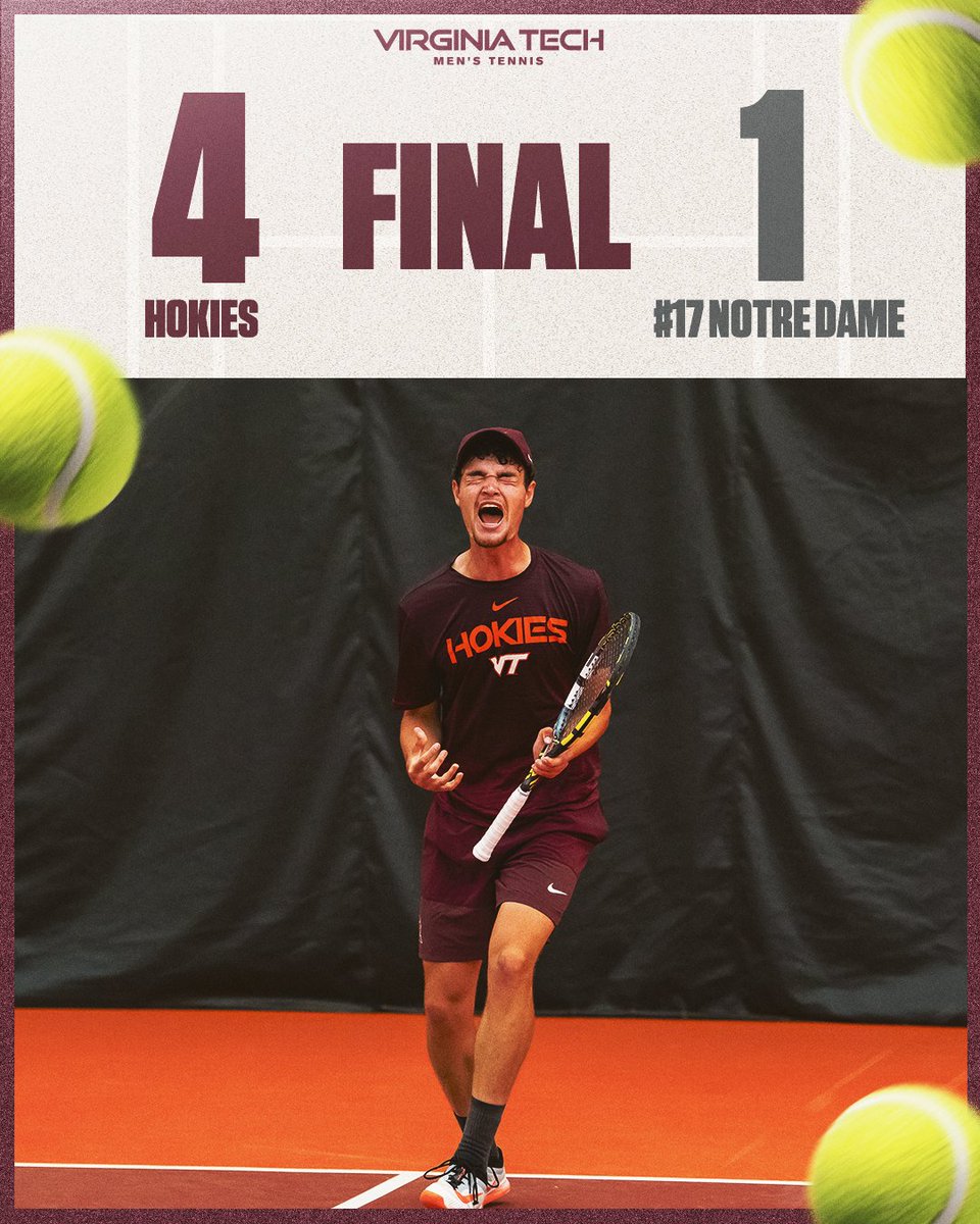 Did someone say Top-20 victory? 🗣️

#Hokies