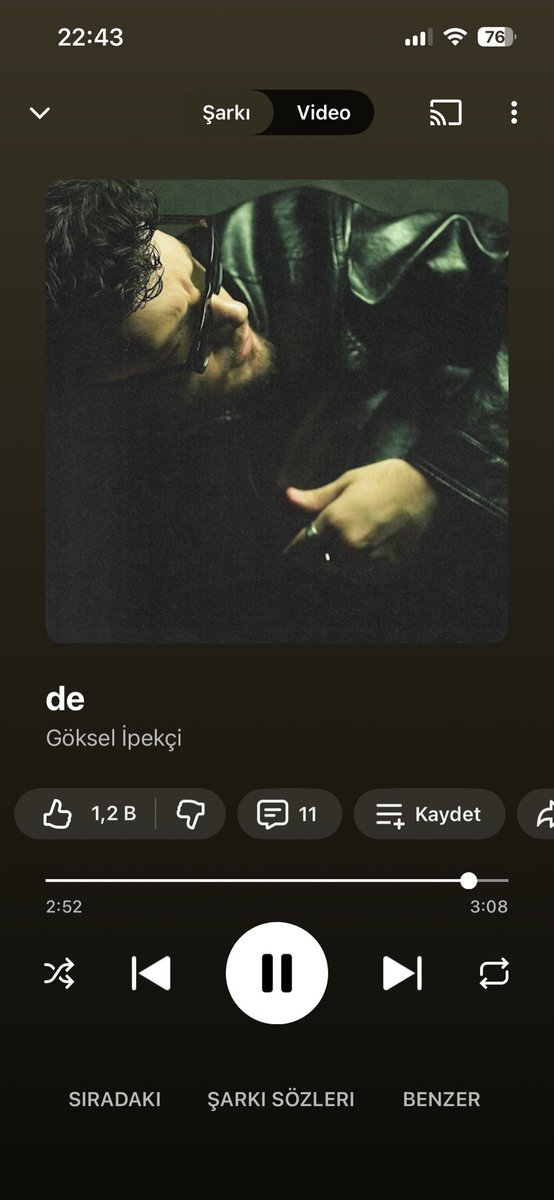 Sagtka's tweet photo. Gökselcim tebrik ederim çok güzel olmuş ailecek dinliyoruz başarılarının devamını dilerim https://t.co/N0OBGRYWx9