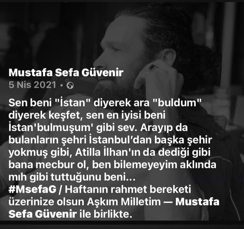 Mustafa Sefa Güvenir tweet media
