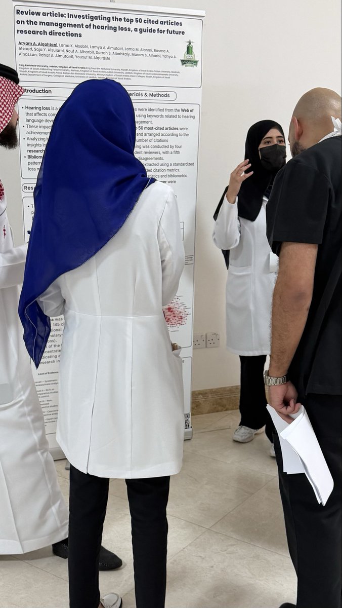 Aryamqh's tweet photo. Pleased to present my research poster at #KAU_ORL_ResearchDay https://t.co/vY7QEpgpL1
