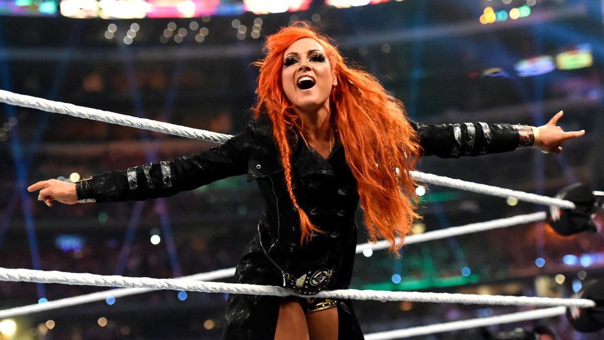 DeadlyAngelo97's tweet photo. Becky Lynch appreciation post π€π
#BextOfTheWeek
#GOAT @BeckyLynchWWE π https://t.co/VrFd1BIpno