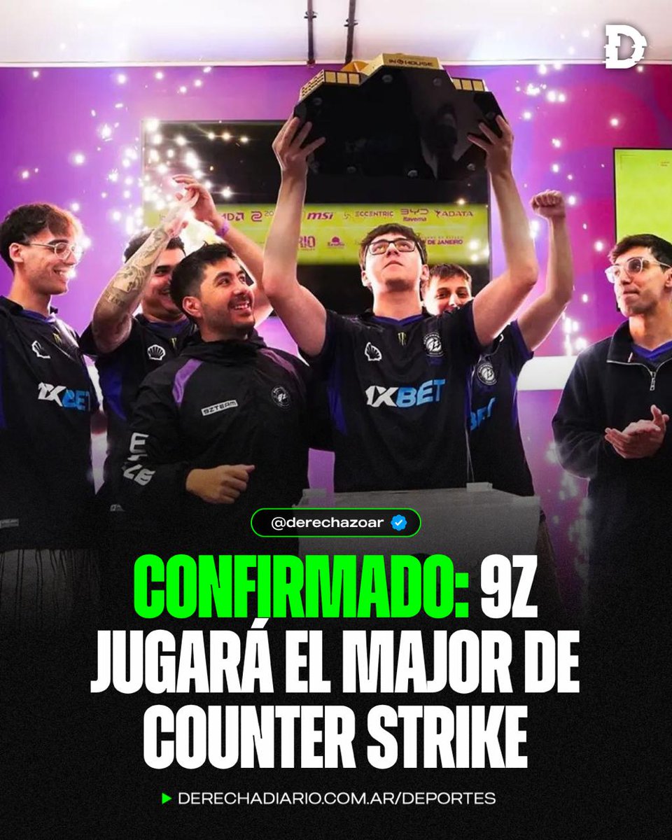 🇦🇷🚨 OTRA CORONACIÓN DE GLORIA: 9Z jugará el Major, el máximo torneo de Counter-Strike 2.