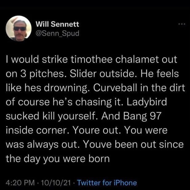 Addison Barger Truther (plz hit the ball) tweet media