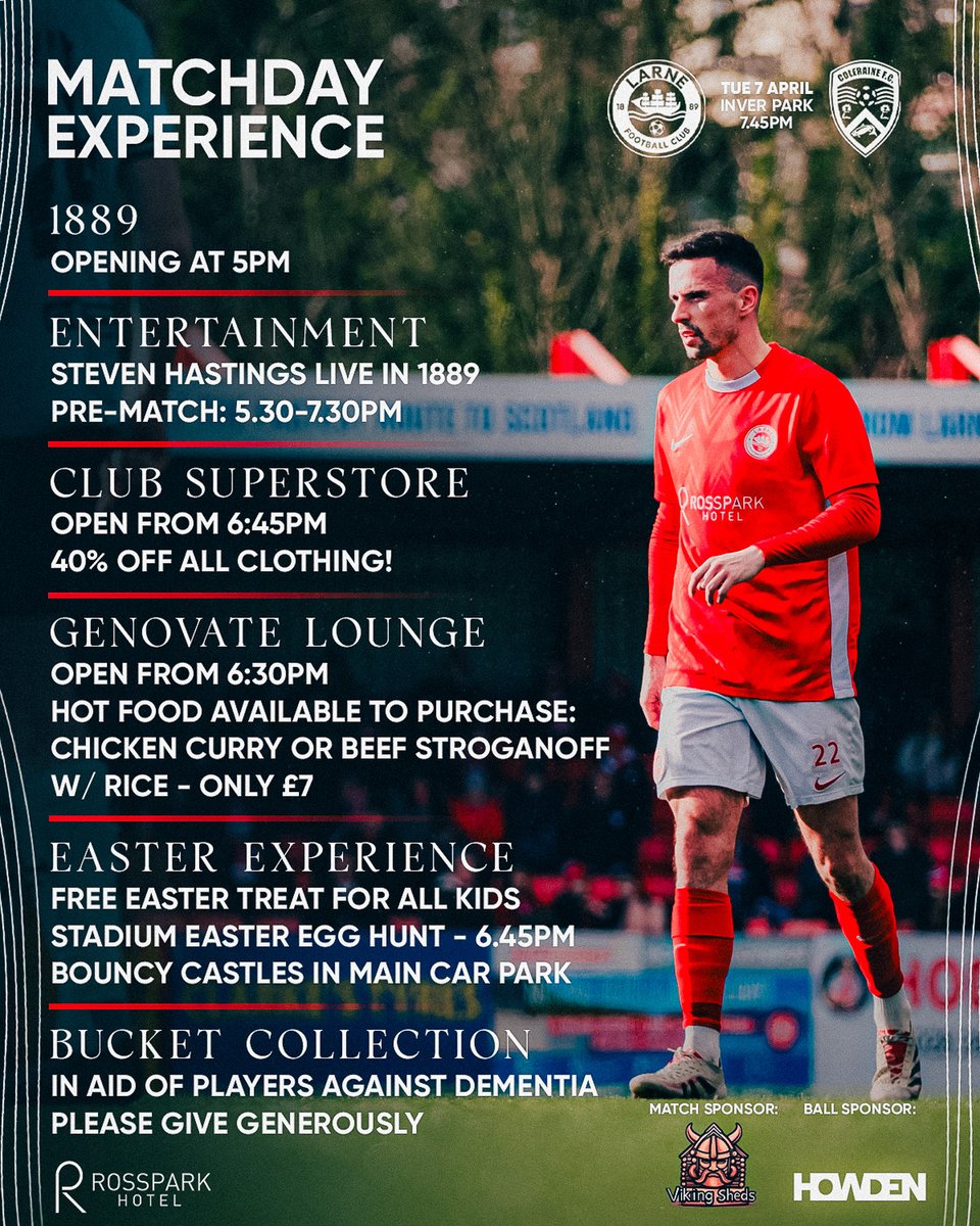 Larne Football Club tweet media