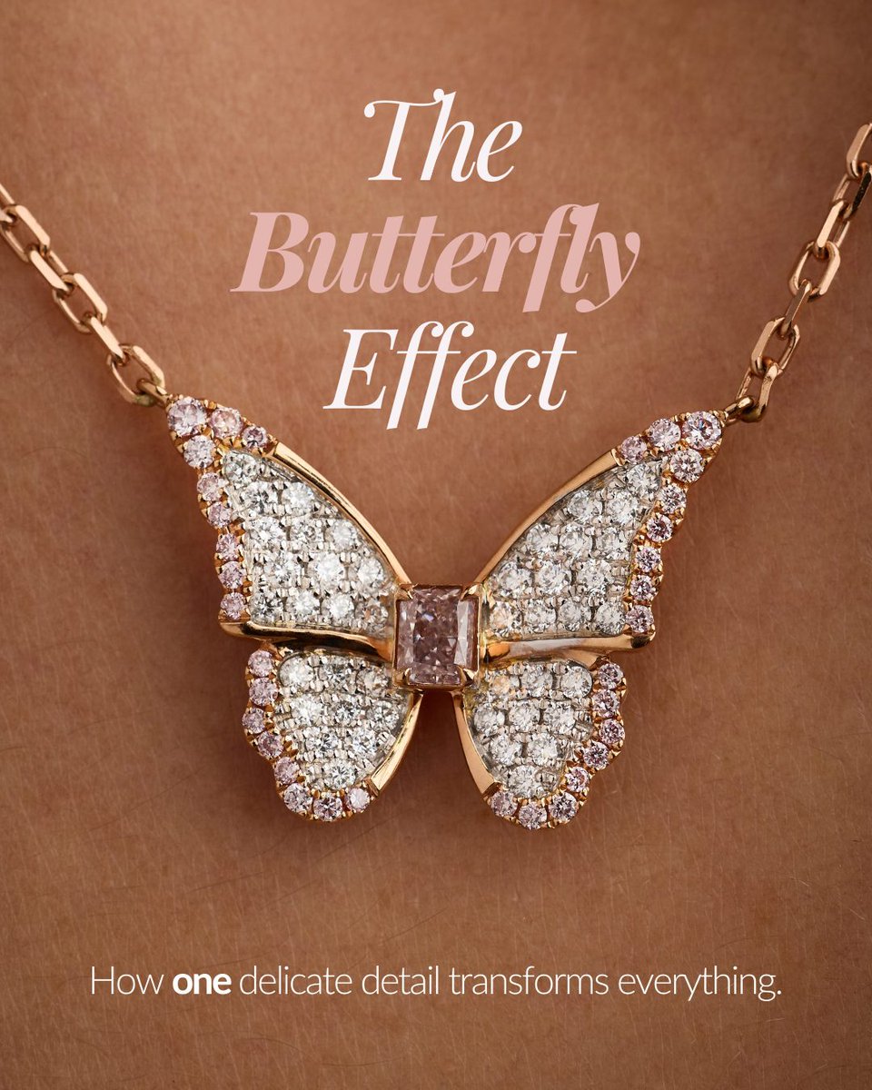 Le_Vian's tweet image. The Butterfly Effect 🦋

➡️ Swipe to see how one delicate detail can transform everything, even in jewelry design.

levian-jewelry.visitlink.me/5tqfuH

#Jewelry #JewelryDesign #TheButterflyEffect