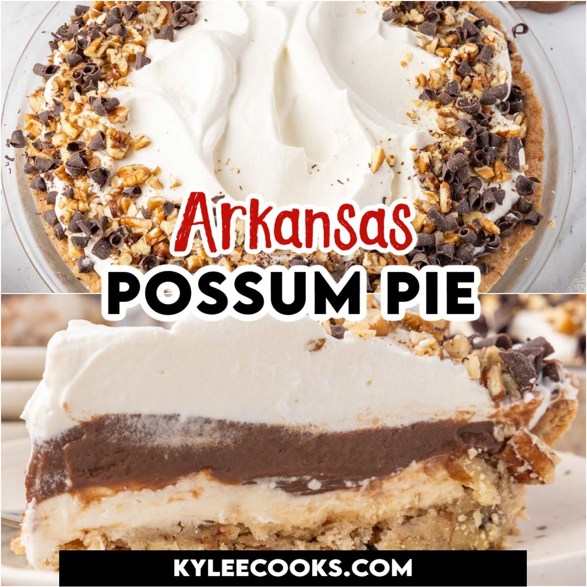 kyleecooks's tweet image. Possum Pie on the Easter dessert table and nobody is going home hungry. Pecan crust, cream cheese layer, chocolate pudding, whipped cream - the Southern classic that always earns its spot. #EasterDessert #PossumPie #kyleecooks kyleecooks.com/possum-pie/