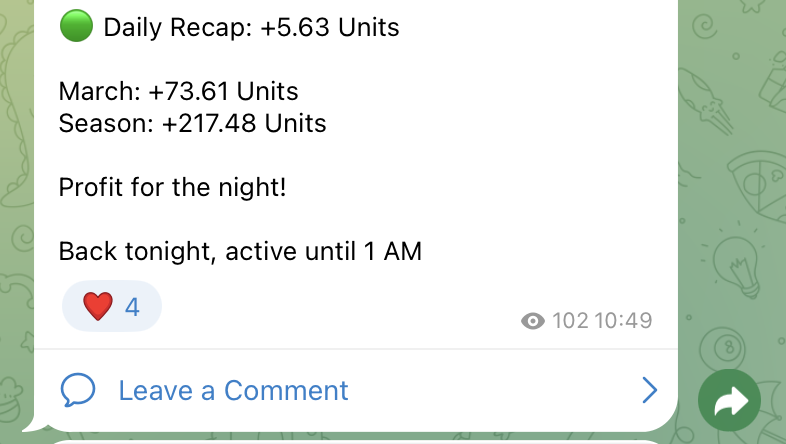 MaccasValueBets's tweet photo. Late update.

😎But we continue to dominate the market.

NBA Props for march achieve 73.61 units profit with an average stake of 1.1 units per bet..

Thats +£1,840 from just £25 stakes...

We're over 200 units profit for the season again https://t.co/vN0VzFIVuj