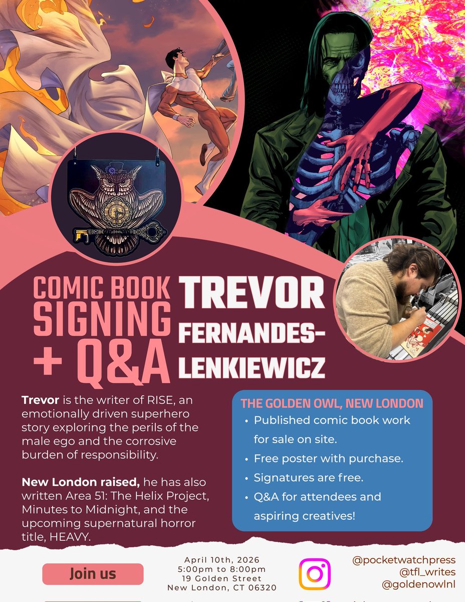 Trevor Fernandes-Lenkiewicz ⏱️ Pocket Watch Press tweet media