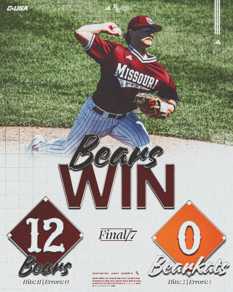 Missouri State Baseball tweet media