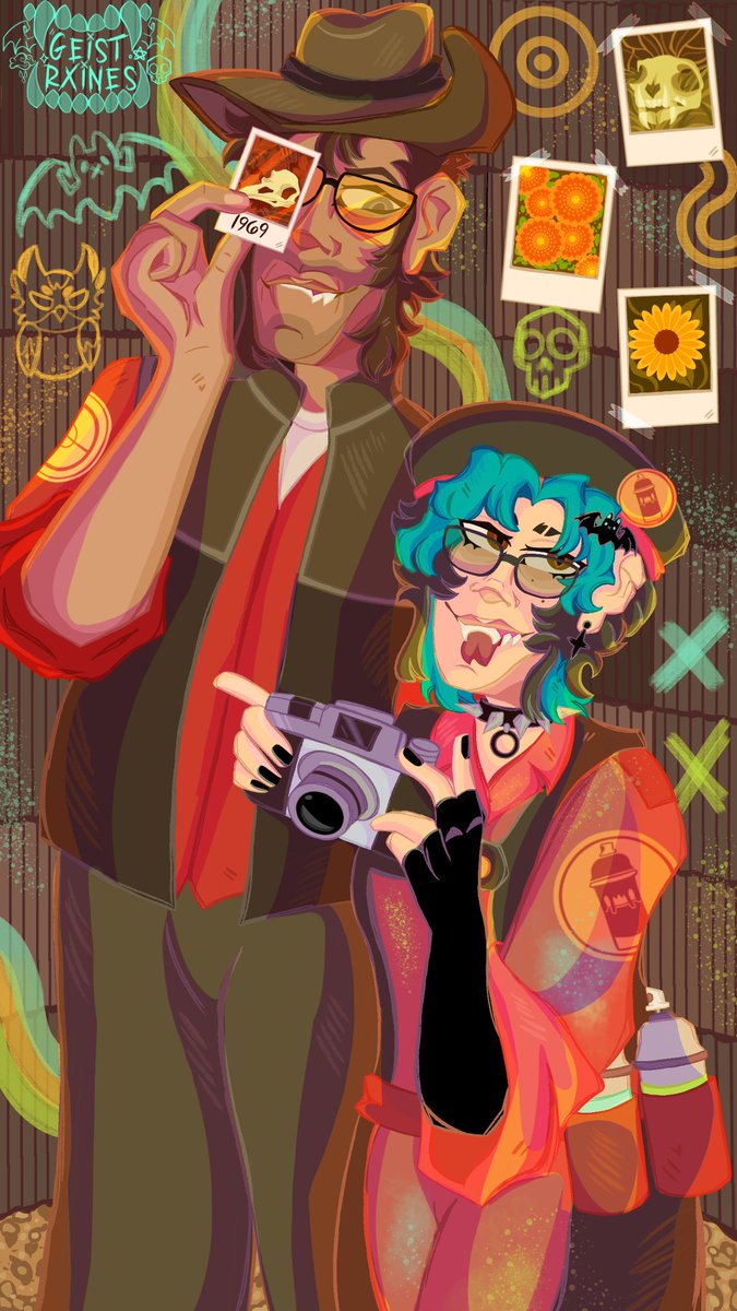 geist_rxines's tweet photo. GraffitiScope art as my own bday gift to myself :p
#tf2 #teamfortress2 #tf2sniper #yumeship https://t.co/lHMakYlnBP