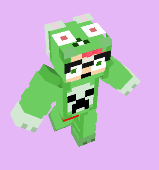 Stroncine's tweet photo. I made a Easter bunny costume for @MikeLink1 :3 if you want to use it!! the bunny is o.o like you #qsmpmike link below https://t.co/XG5BWzpb9p
