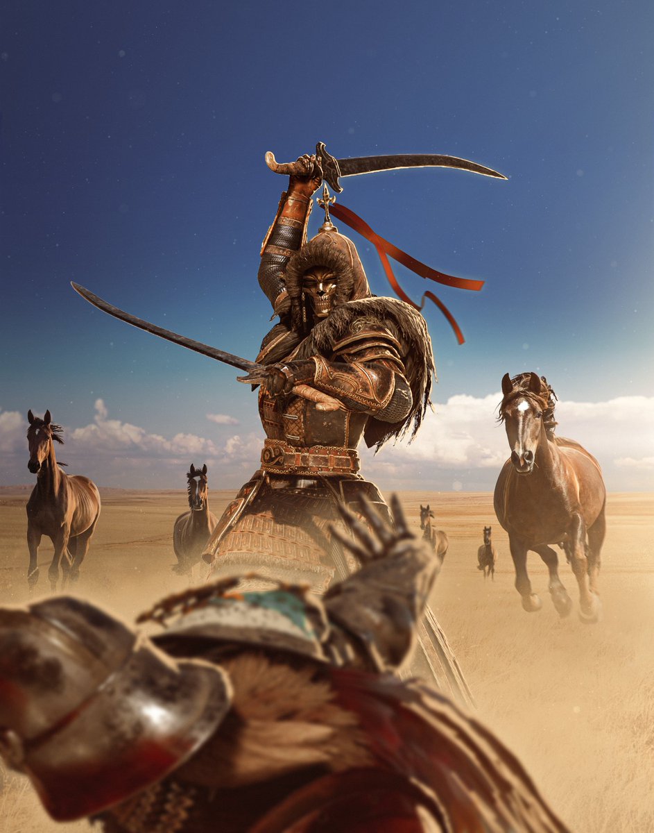 BlubberPS's tweet photo. "All who surrender will be spared; whoever does not surrender but opposes with struggle and dissension, shall be annihilated"

#forhonor #photoshop #digitalart https://t.co/sy1srcReRE