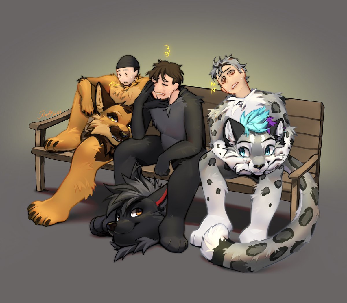 Rusty ✨ / commissions reopen in April tweet media