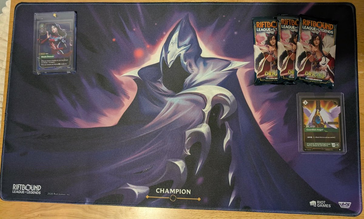 CalJ1697's tweet photo. #Riftbound
Irelia Summoner Skirmish 1st Place
Birmingham, 8players

R1 2-0 Irelia
R2 0-2 Rek'Sai
R3 2-0 Fiora
T4 2-0 Irelia (Same opponent as R1)
T2 2-1 Rek'Sai (Same opponent as R2) https://t.co/XGONIVvzsc