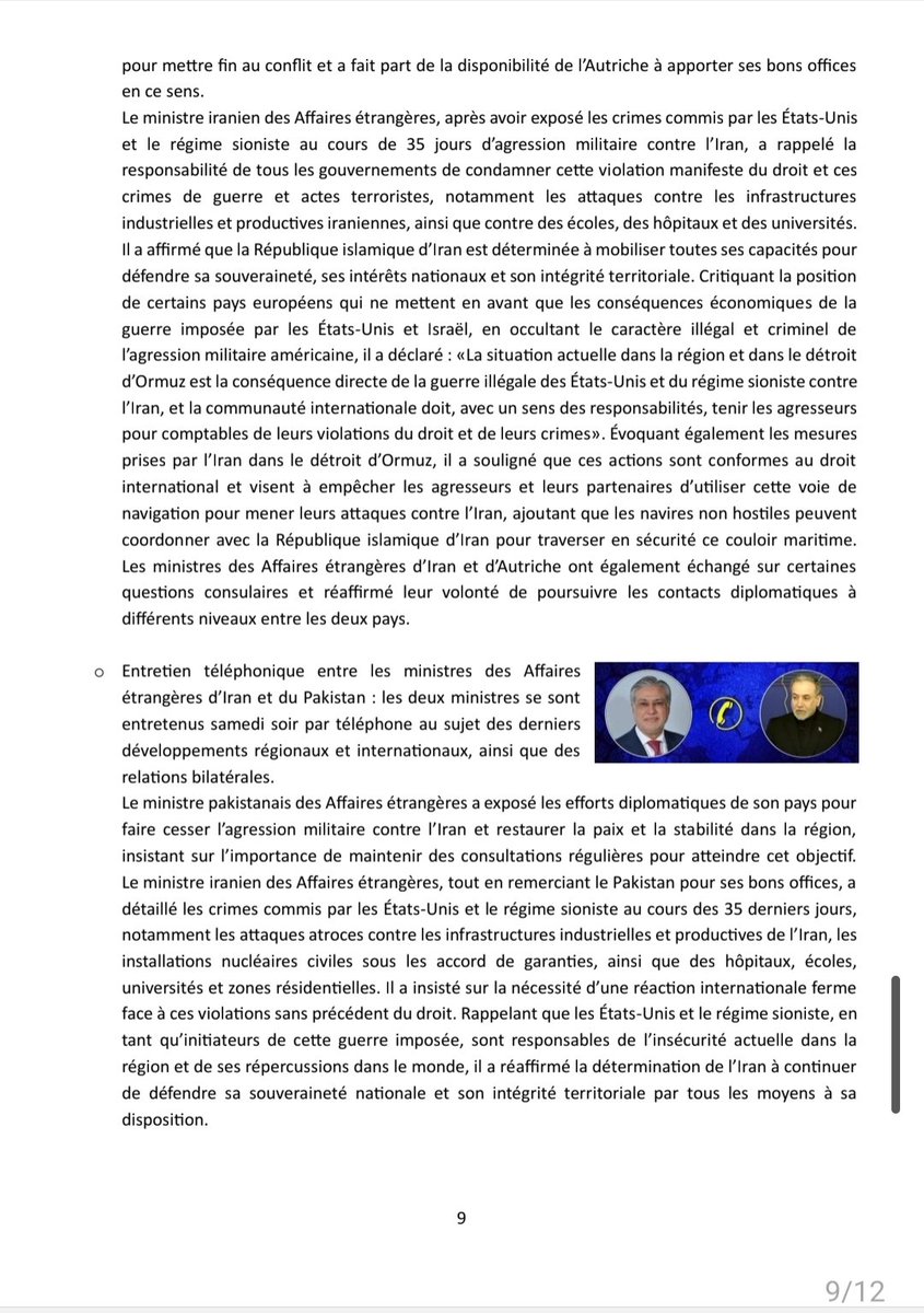 Iran en France tweet media