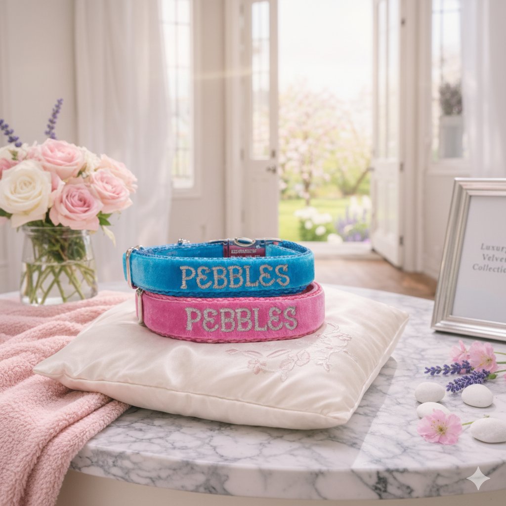 SassyDogCat's tweet photo. Personalized Velvet Dog Collars Set | Custom Dog Collar Duo | Stylish Dog Accessories https://t.co/e22bSTLuIu https://t.co/4XmaTIvxzB