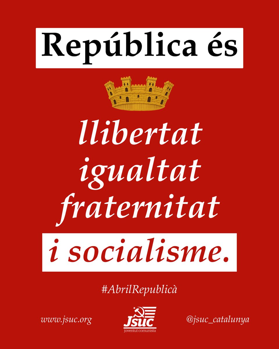 JSUC -Joventut Socialista Unificada de Catalunya ☭ tweet media