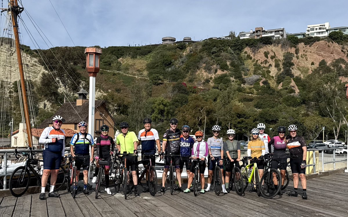 OCWheelmen's tweet photo. Fourteen 🚴🚴 on our Easter Sunday Scenic ride. Join us next Sunday for Dana Point Harbor to Las Pulgas OaB. For more details https://t.co/p9X6Idn3gQ https://t.co/ULPoqfam9x