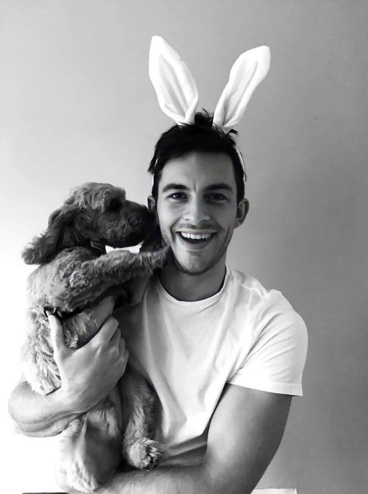 _Attachxd's tweet photo. Happy Easter to those who celebrate! And for those who don’t, take this puppy picture of Benson and me anyway https://t.co/U59W9JREzz