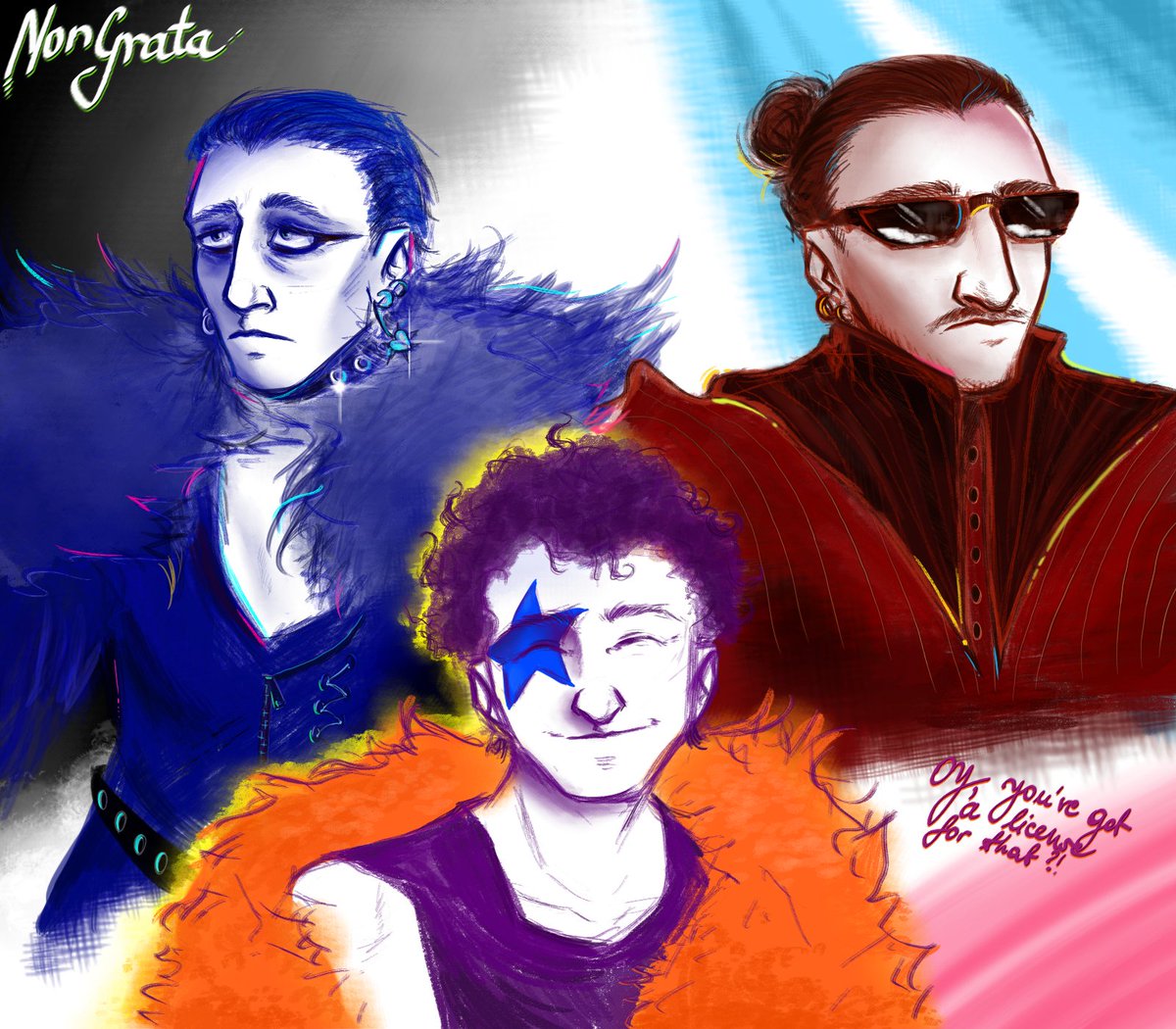 the father, the son, and the unholy spirit