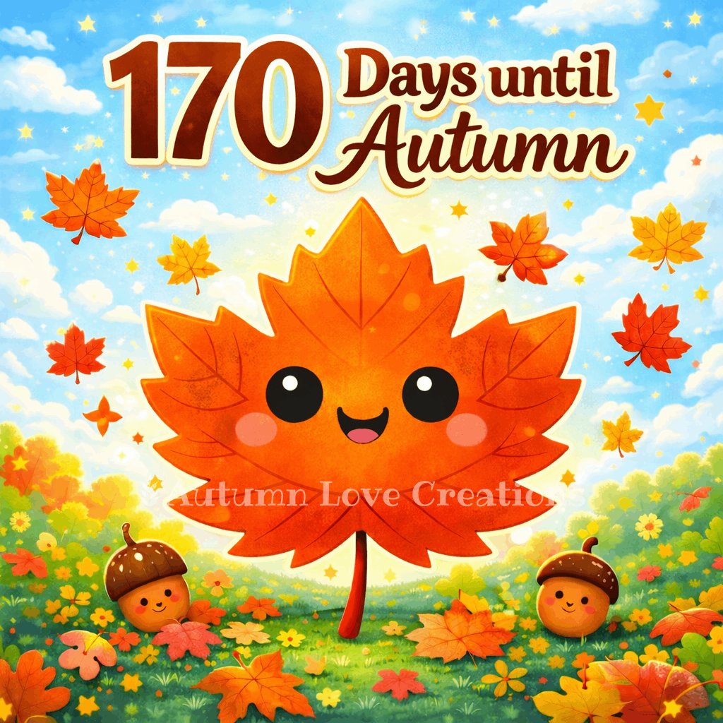 theautumlover's tweet image. 170 Days Until Autumn! 🤎🍁🍂
.
.
#FallVibes #CountdownToCozy #fall #autumn