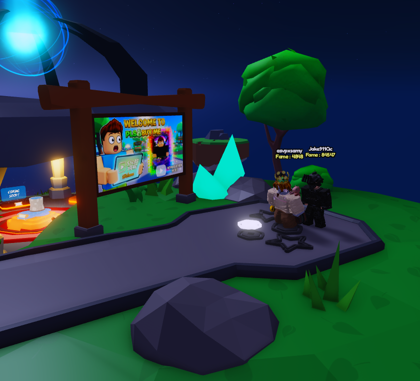 PlsBuyMeGame's tweet photo. 🚨Update Alert 🚨
- New Starting Area
- New Beam Guide to Booth for First Time Players
- New Quick Tutorial Video at spawn
- Ability to access tutorial again anytime from your booth!

We hope this makes onboarding even easier for you all! Welcome to PlsBuyMe! #Roblox https://t.co/faEj15HPZv