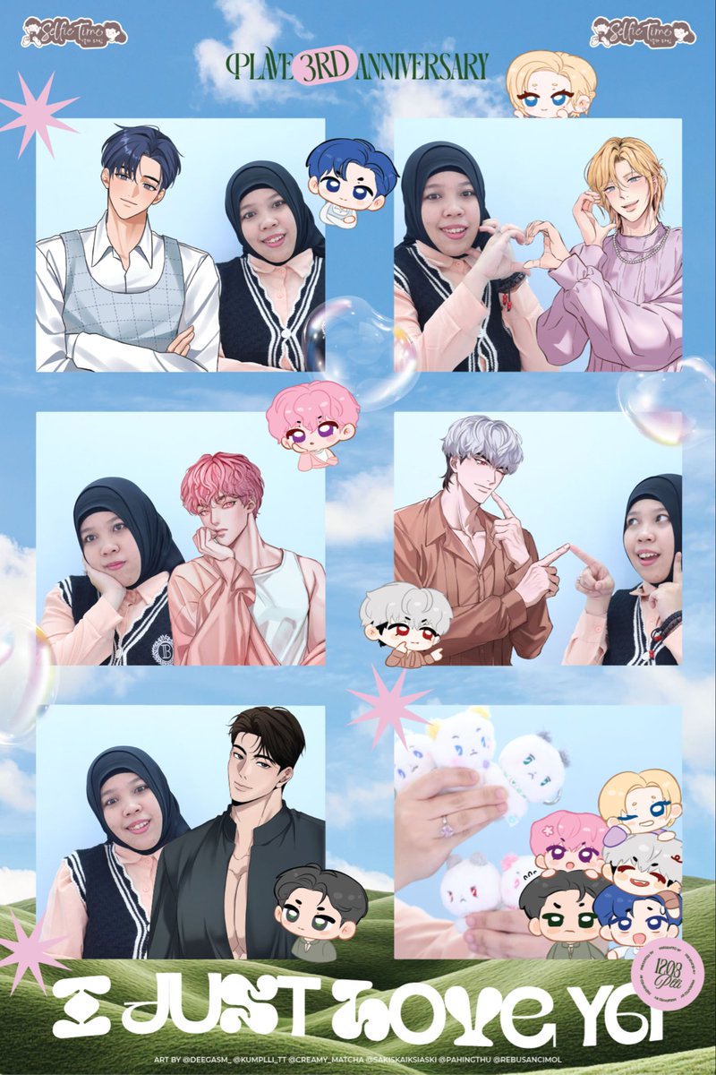 nviarzky's tweet photo. #Plave3rdAnniversary Photo Frame Event by @1203PLLI &amp; @PlliDom_Garden at @selfietimeid 

Art by @pahingThu @sakiskaiksiaski @creamy_matcha @kumplli_tt @deegasm_ @rebusancimol  @deegasm_ &amp; @teriasinpedas 

#IJustLoveYa_INA #WayToElysiumFields https://t.co/lfx18Ehx2T