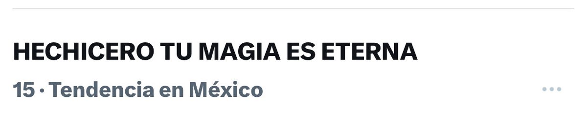 En un día tan difícil para entrar ya andamos ahí, denle precioses que se sienta ese apoya al tricampeon 

HECHICERO TU MAGIA ES ETERNA